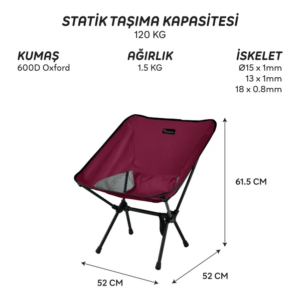 Freecamp Jett Katlanır Sandalye - Görsel 3