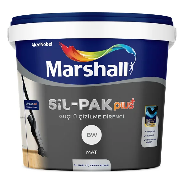 Marshall Sil-Pak Plus 2.5 Lt İç Cephe Boyası - Görsel 4