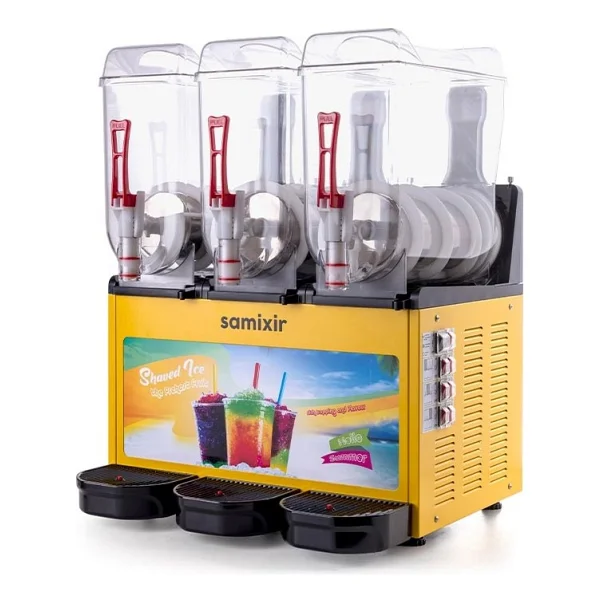 Samixir Triple Allure Slush36.Ya Sarı 12+12+12+ Lt Buzlaş Makinesi - Görsel 2