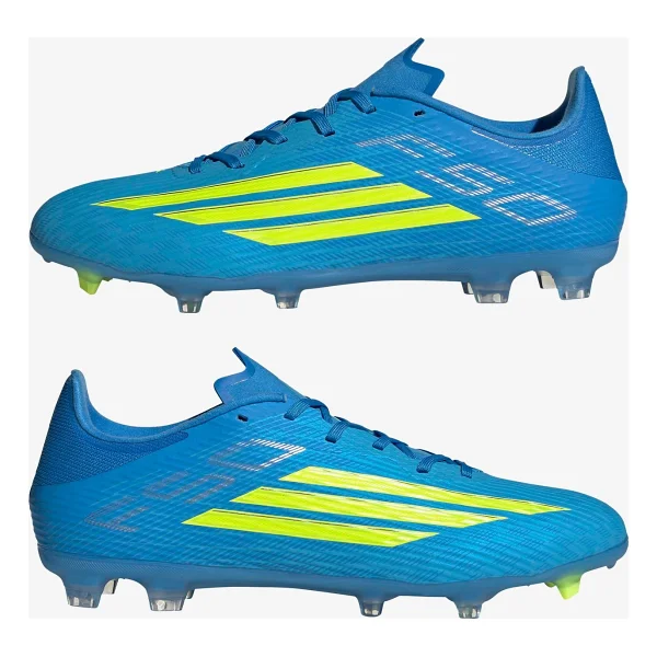 Adidas F50 League Fg/Mg Jr8992 Mavi-Sarı Erkek Krampon - Görsel 9