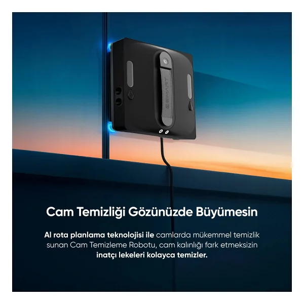 Şımart Kare Cam Silme Robotu - Görsel 3