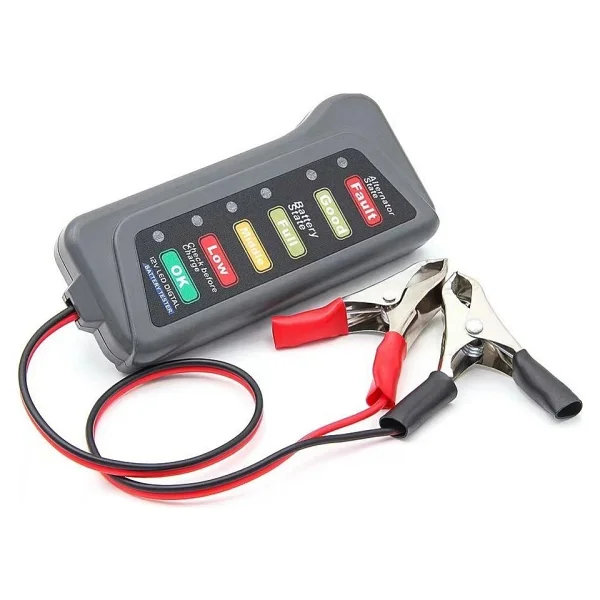 Powermaster Pm-25471 12 V LED Araç Akü Ve Alternatör Test Cihazı - Görsel 3