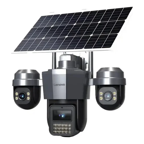Lenovo G4w19 3 Lensli 4g SIM Kartlı 360° Ptz Solar Güvenlik Kamerası Güneş Panelli Gece Görüşlü Dış Mekan - Görsel 2