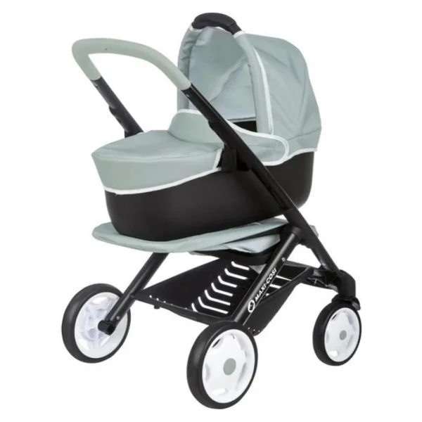 Smoby Maxi-Cosi & Quinny 3'ü 1 Arada Oyuncak Bebek Arabası Adaçayı 253120 - Görsel 3