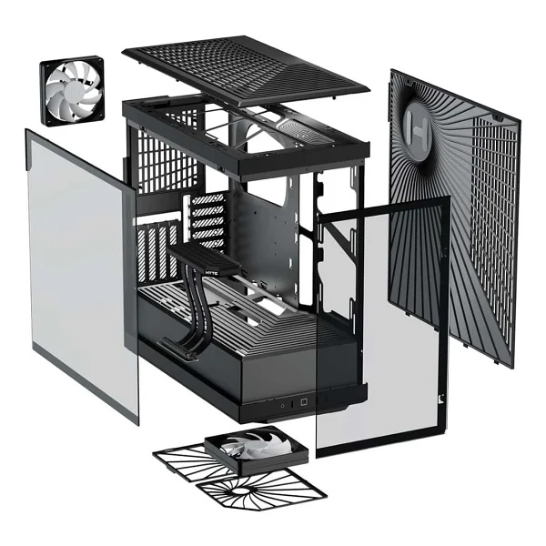 Hyte Y40 Cs-Hyte-Y40-B 2 Fanlı Atx Oyuncu Kasası - Görsel 6