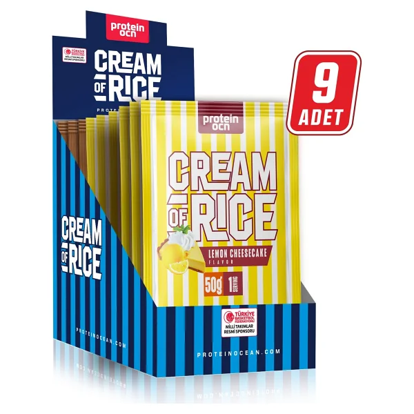 Proteinocean Cream Of Rice 50 Gr 9 Adet Öğün Tozu - Görsel 5