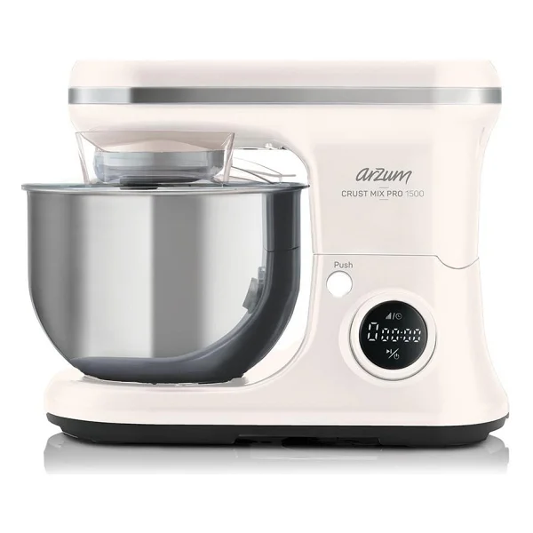 Arzum Crust Mix Pro Ar1186-02 5 Lt Beyaz 1500 W Stand Mikser - Görsel 2