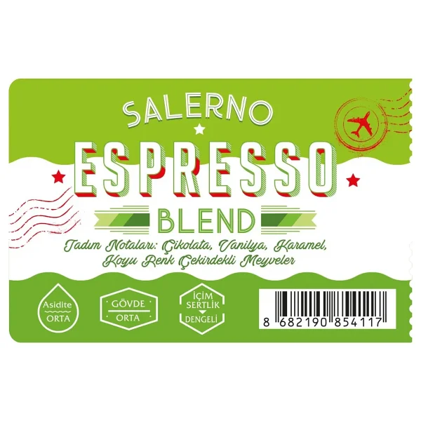 Moliendo Finest Coffee Salerno Espresso Blend Kahve Avantaj Paketi (Çekirdek Kahve) 6x1000 G - 6 Kg - Görsel 2