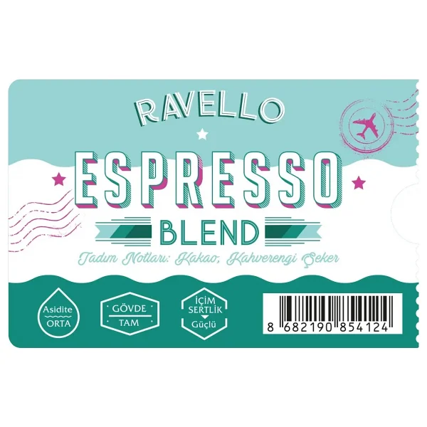 Moliendo Ravello Espresso Blend Kahve (Çekirdek Kahve) 1000 G - 1 Kg - Görsel 2