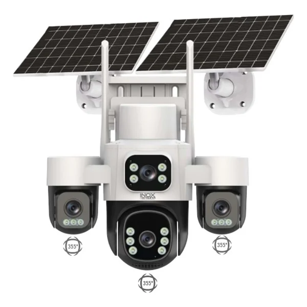 Inox Digital Inox-X24 Speed Dome 2 Mp Güneş Enerjili Gece Görüşlü Güvenlik Kamerası - Görsel 2