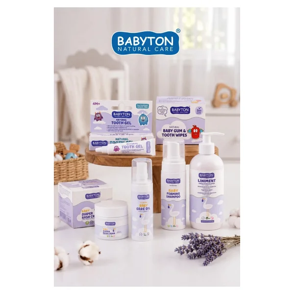 Babyton Liniment Bebek Bezi Değiştirme Temizleyici Ve Pişik Önleyici 400 Ml - Görsel 4