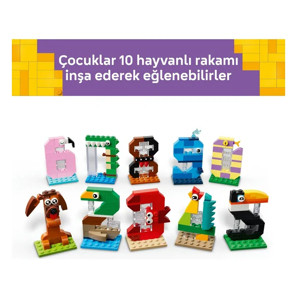 Lego 40807 Icons Doğum Günü Rakamları - Görsel 5