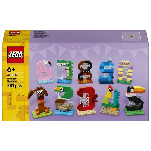 Lego 40807 Icons Doğum Günü Rakamları - Görsel 4