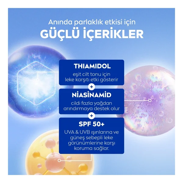 Nivea Luminous630 Skin Glow Fluid 40 Ml 50 Faktör Güneş Kremi - Görsel 4
