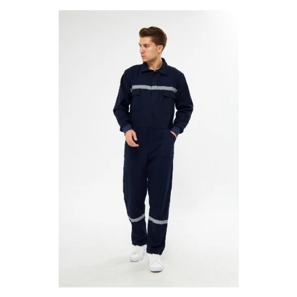 Kışlık Işçi Tulumu - Lacivert - 3xl - Görsel 2