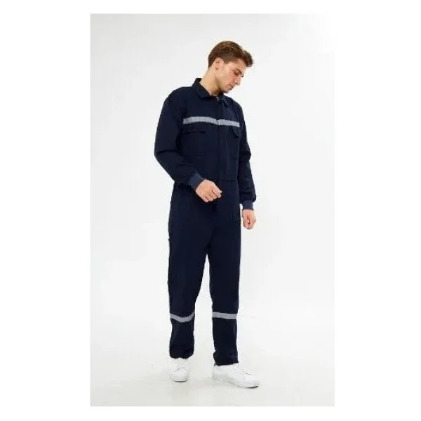 Kışlık Işçi Tulumu - Lacivert - 3xl - Görsel 5