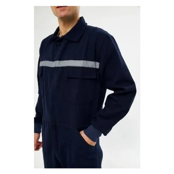 Kışlık Işçi Tulumu - Lacivert - 3xl - Görsel 7