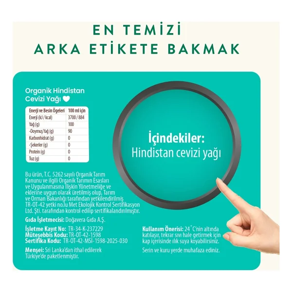 Wefood Organik Hindistan Cevizi Yağı 300 Ml 2'li - Görsel 6