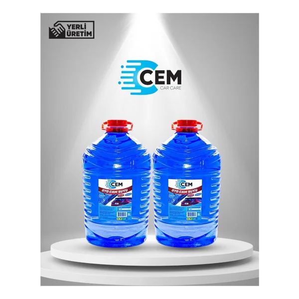 Cem -20 Derece 5 Lt 2 Adet Antifrizli Oto Cam Suyu - Görsel 2