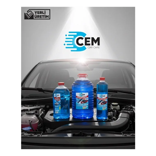 Cem -20 Derece 5 Lt 2 Adet Antifrizli Oto Cam Suyu - Görsel 3