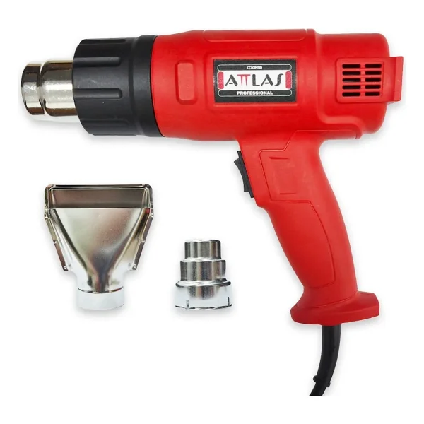 Attlas Athg 2000 N Elektrikli Sıcak Hava Tabancası 2000 W Güç İle 450 Derece Maksimum Sıcaklık - Görsel 3