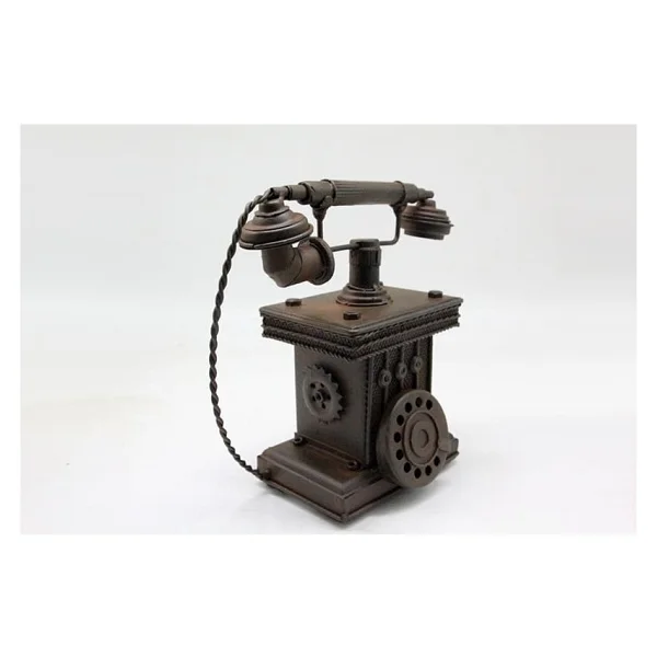 Dekoratif Metal Telefon - Görsel 2