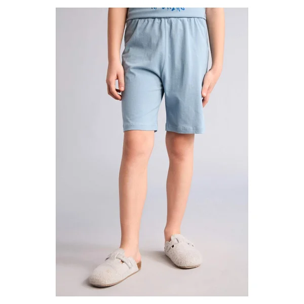 Defacto %100 Pamuk Baskılı 2'li Pijama Takımı Erkek Bebek G8826a826hs - Mavi - 11 - 12 Yaş - Görsel 5