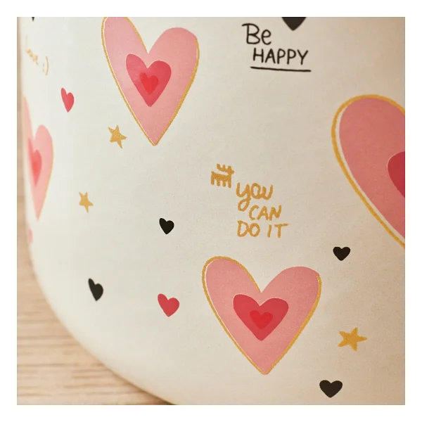 Karaca Pink Love Kalp Emaye Cezve - Görsel 4