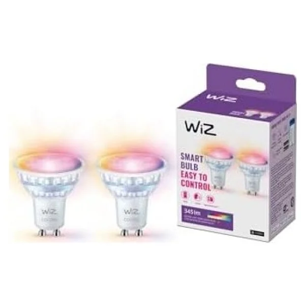 Wiz RGB Spot Ampul 50w Gu10 Cam (2'li Paket) - 0,5 W - Altın - Görsel 3