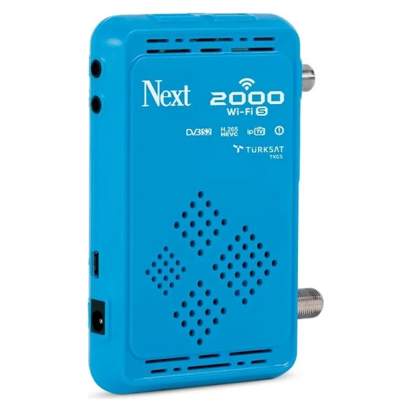 Next 2000 Wi-Fi S Full HD Uydu Alıcısı - Abanoz - Görsel 4