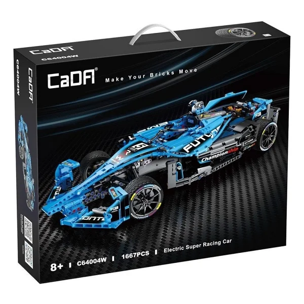 Cada Formula Racing C64004w 1667 Parça Blok Oyuncak - Görsel 6