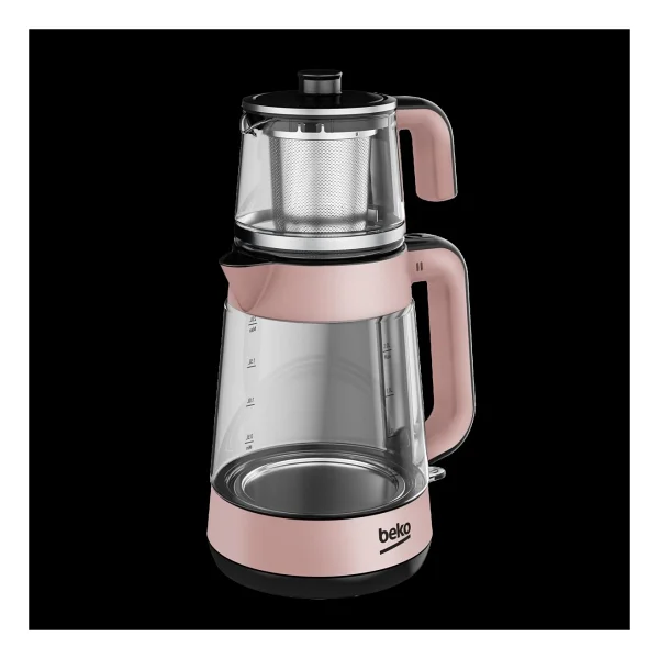 Beko Cm 5964 R Floral Rose Gold 1900 W Cam Demlikli Çay Makinesi - Görsel 10