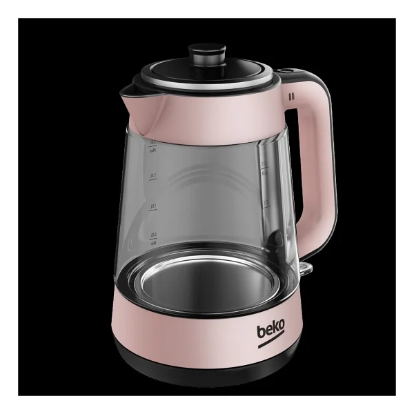 Beko Cm 5964 Floral 1900 W Cam Demlikli Çay Makinesi - Görsel 4