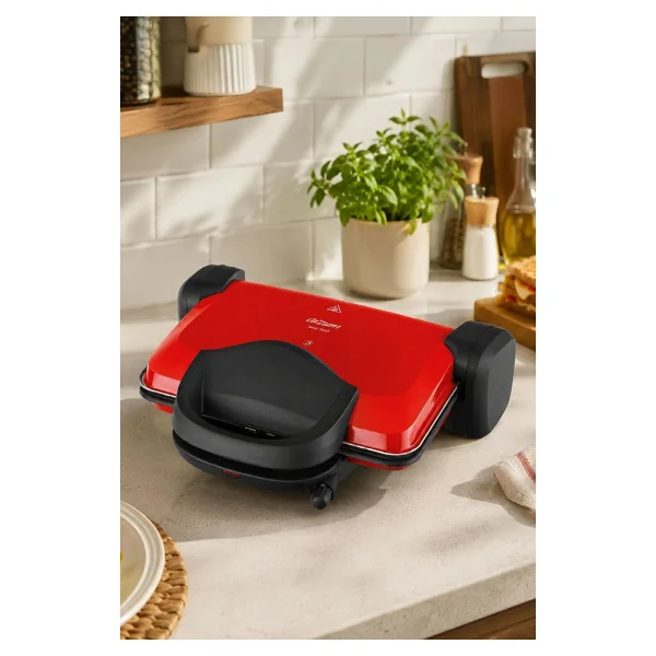 Arzum Ar2007 Sultane 1800 W Kırmızı Tost Makinesi - Görsel 2
