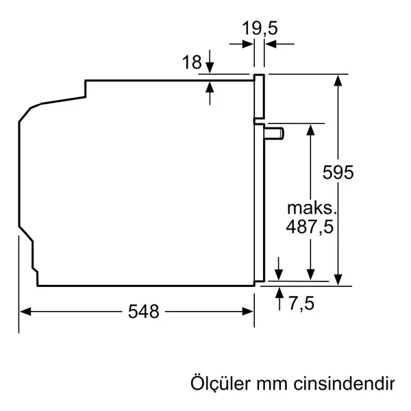 Siemens Hj852gyn0t Gri Ankastre Fırın - Görsel 10