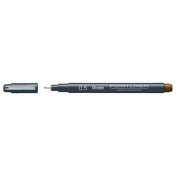 Pentel Pointliner 0.5 Mm Fiber Uçlu Teknik Çizim Kalemi - Görsel 2
