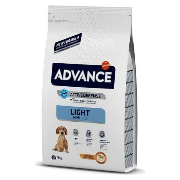 Advance Mini Light Tavuklu 3 Kg Küçük Irk Yetişkin Köpek Maması - Görsel 4