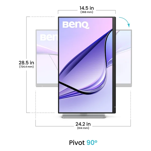 Benq Ma270s 27" 5 Ms 5k Pivot Ips 70 Hz Monitör - Görsel 5
