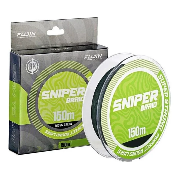 Fujin Sniper 8x 150 M 0.19 Mm 10.5 Kg Moss Green İp Misina - Görsel 6