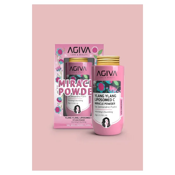 Agiva Ylang Ylang Lipozomed C Miracle 20 Gr Saç Pudrası - Görsel 8