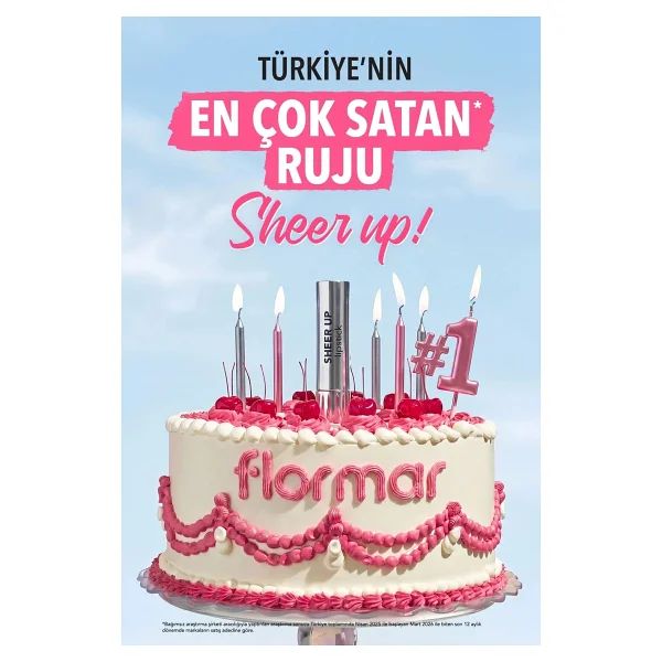 Flormar Sheer Up Parlak Bitişli Nemlendirici 011 Rosy Lust Stick Ruj - Görsel 8