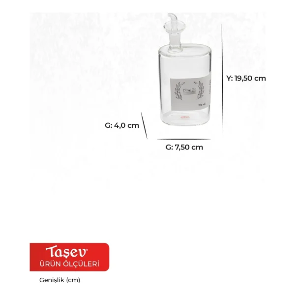 Bambum Kimera - Yağdanlık Cam Kapaklı 200ml - Görsel 6