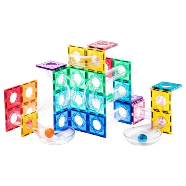 Mideer Renkli Magnetic Tiles - Parkur 100 Parça - Görsel 10