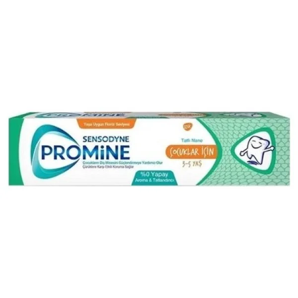 Sensodyne Promine Kids 0-6 Yaş 50 Ml Çocuk Diş Macunu - Görsel 6