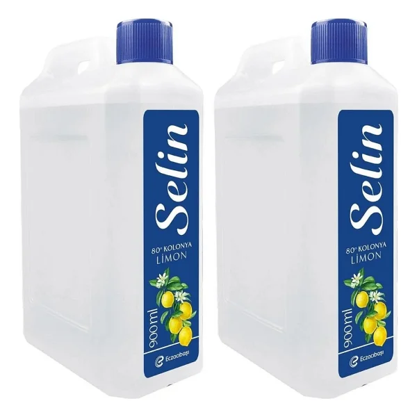 Selin Limon Bidon Kolonya 900 Ml 2'li - Görsel 8