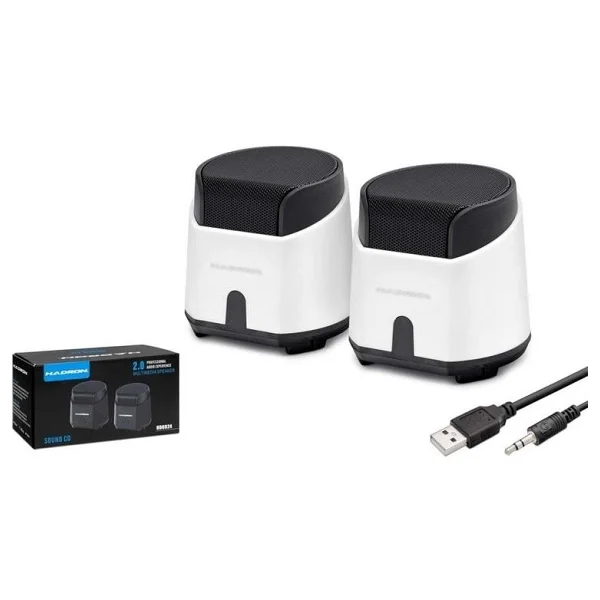 Hadron Hd6024 1+1 3 W Beyaz Hoparlör - Görsel 5
