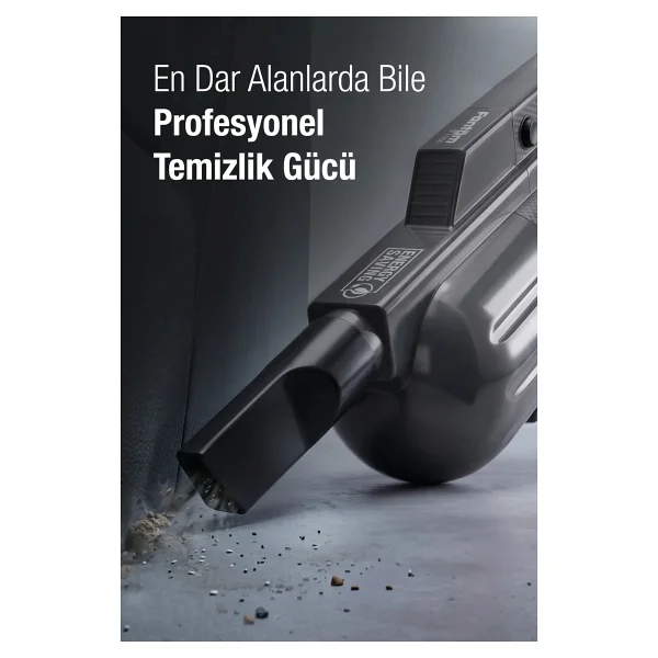 Fantom Pratik-S P 1200 Antrasit Dikey Elektrikli Süpürge - Görsel 9