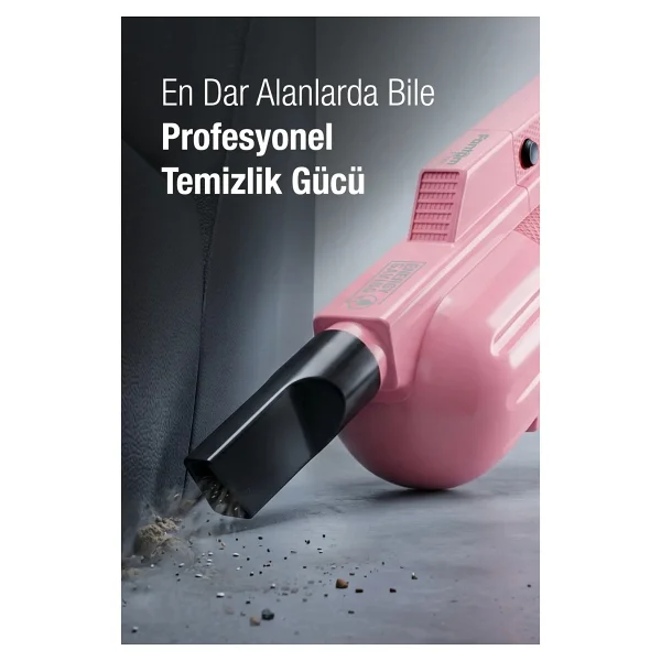 Fantom Pratik-S P 1200 Pembe Dikey Elektrikli Süpürge - Görsel 9