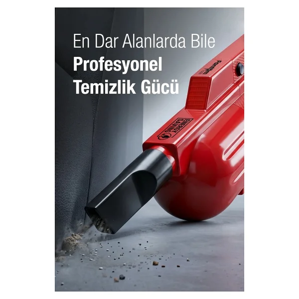 Fantom Pratik-S P 1200 Kırmızı Dikey Elektrikli Süpürge - Görsel 9