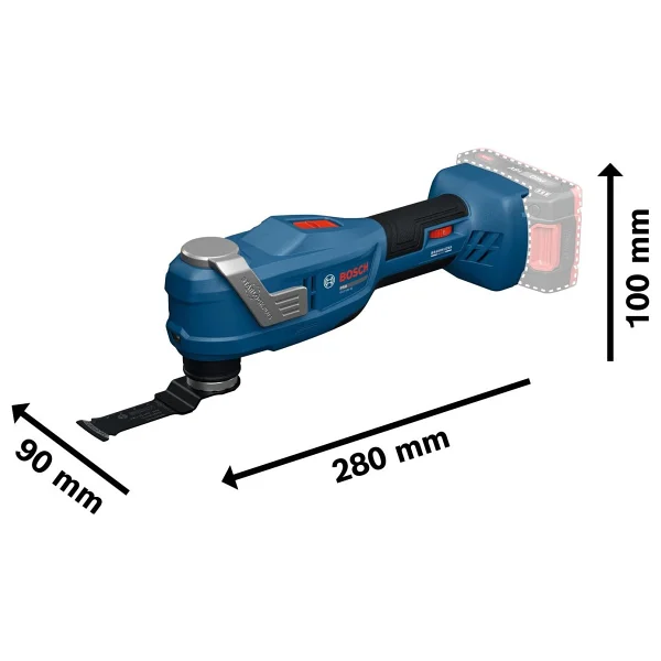 Bosch Gop 18v-30 Raspalama Makinesi - Görsel 2